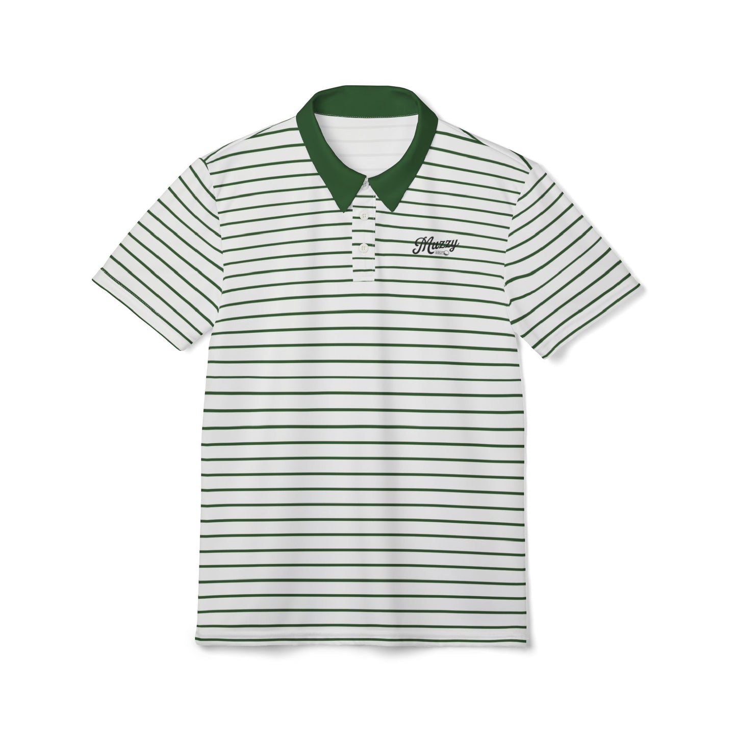 Green Stripe Show Polo