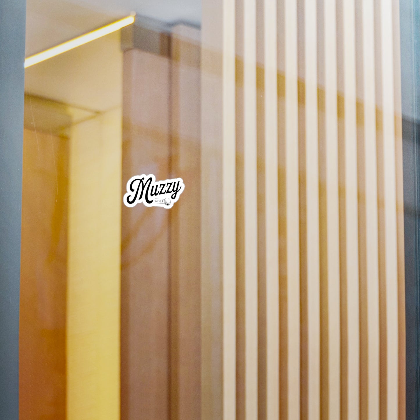 Classic Muzzy Vinyl Sticker
