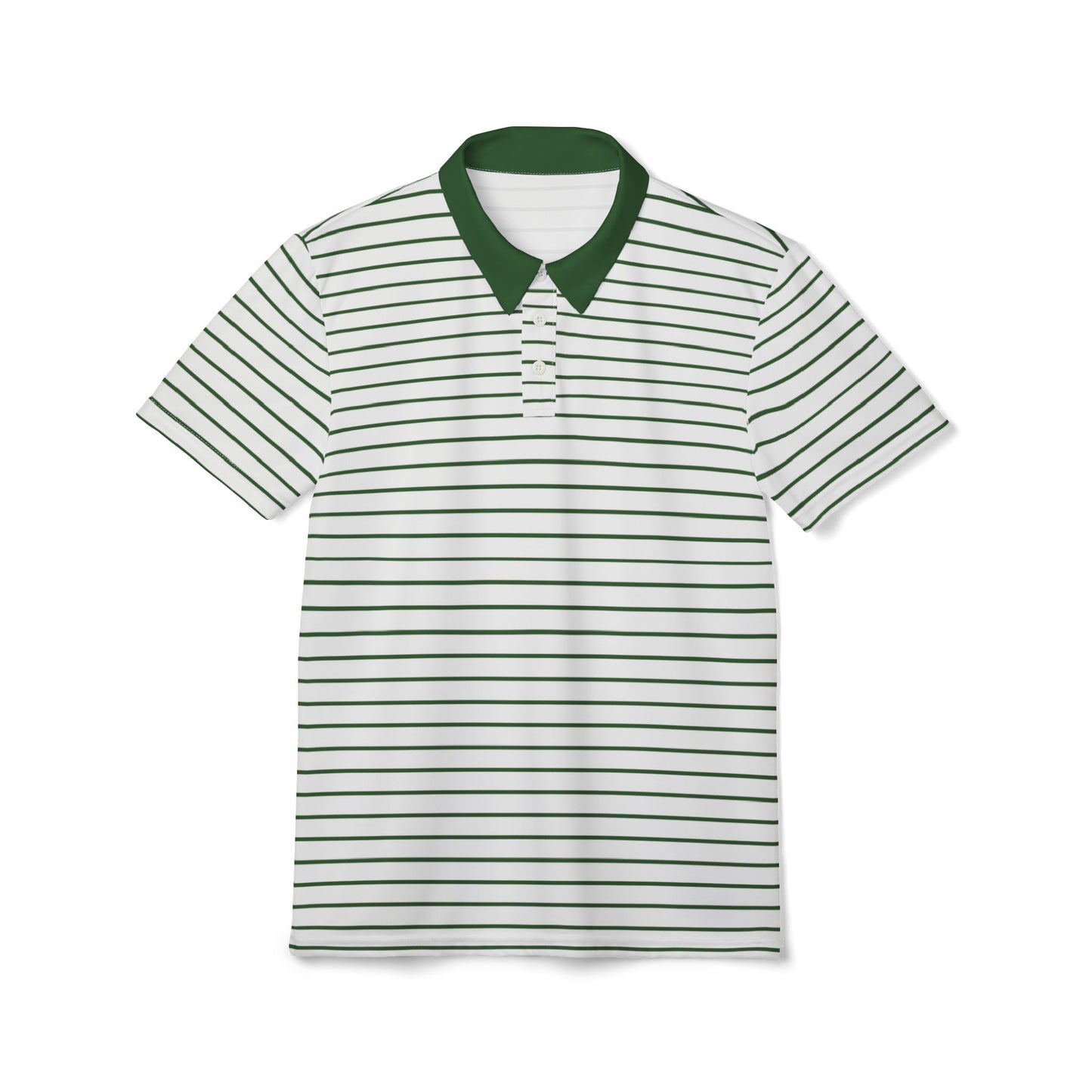 Green Stripe Show Polo
